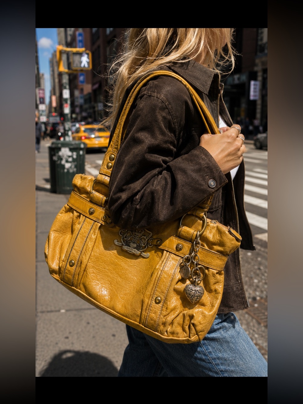 Vintage! KATHY VAN ZEELAND, Y2K 90’s bag!